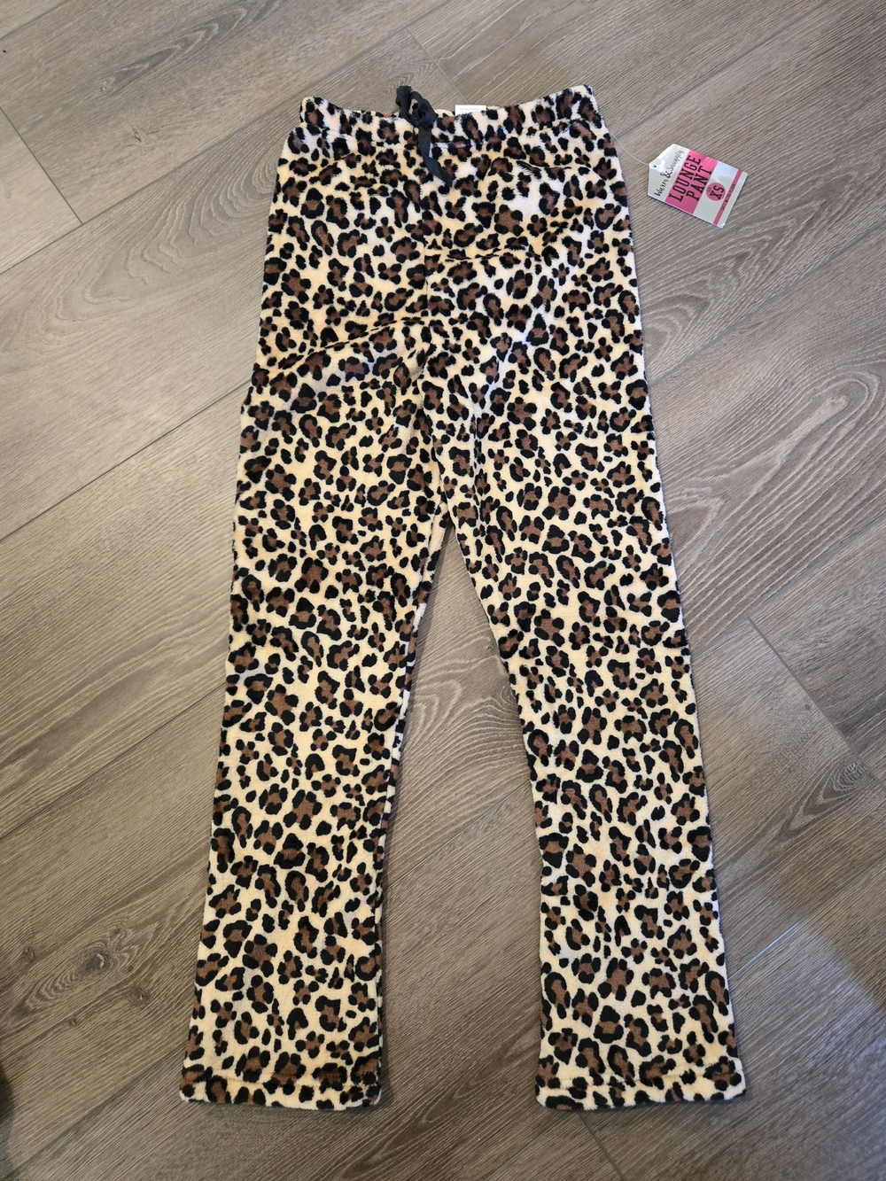 Girls' Leopard Print Leggings - Beige/Brown